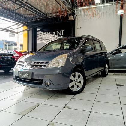 NISSAN LIVINA 1.8 SL 16V FLEX 4P AUTOMÁTICO NISSAN LIVINA 1.8 SL 16V FLEX 4P AUTOMÁTICO